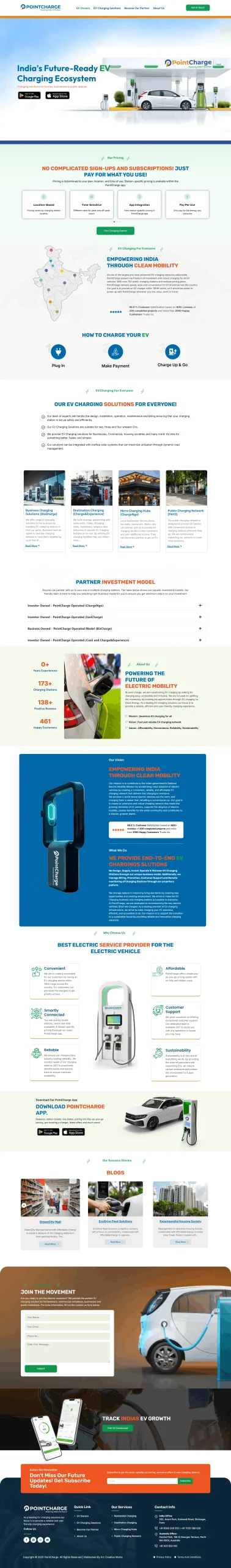Pointcharge EV Station